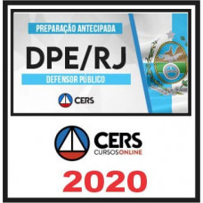 DPE RJ - DEFENSOR PÚBLICO DO RIO DE JANEIRO - DPERJ - (CERS 2020)