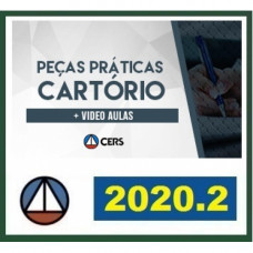 PEÇAS PRÁTICAS - CARTÓRIOS - CERS 2020.2 - SERVENTIAS - REVISADO E ATUALIZADO - 2ª FASE