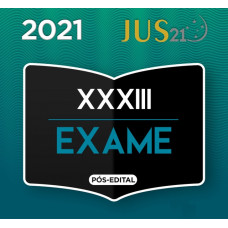 OAB - JUS 21 - CURSO PARA 1ª Fase OAB XXXIII (33) INTENSIVO - JUS21 - 2021