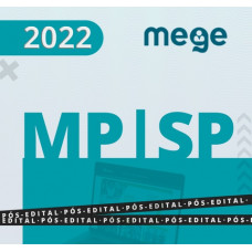 MP SP - PROMOTOR DE JUSTIÇA DE GOIÁS - MEGA REVISÃO - MPSP - MEGE 2022