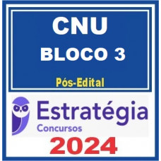 CNU - BLOCO 3 - ÁREA AMBIENTAL, AGRÁRIO E BIOLÓGICAS - ESTRATÉGIA - PÓS EDITAL