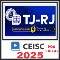 TJ RJ - Técnico de Atividade Judiciária - Sem especialidade + Revisando por Questões - CEISC 2025 - PÓS EDITAL