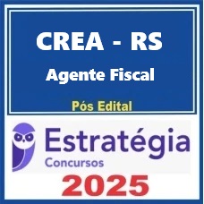 CREA-RS (Agente Fiscal) Pacote  Pós Edital – Estratégia 2025