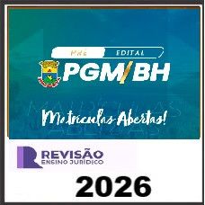 PGM BH - REVISÃO PGE 2026 
