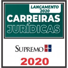 CURSO CARREIRAS JURÍDICAS ANUAL - SUPREMO 2020