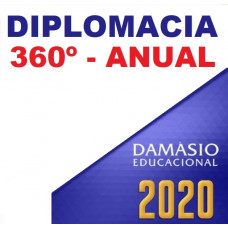CURSO PARA DIPLOMACIA 360º - ANUAL - DAMÁSIO 2020